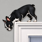 Peeking Pup Doorway Topper