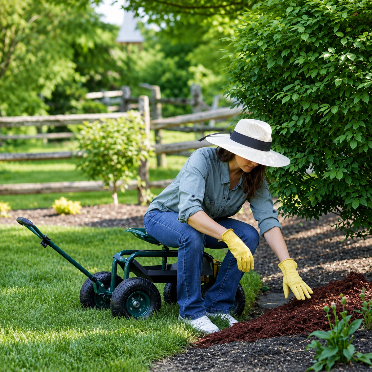 Steerable Garden Scoot