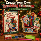Beginner-Friendly Funny Christmas Pearl Diamond Art Ornament DIY Kit