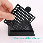 Sticky Note Stencil and Holder with Five Different Stencil