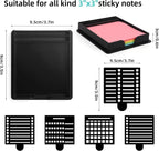 Sticky Note Stencil and Holder with Five Different Stencil
