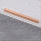 Minimalist Natural Wood Drawer Pulls