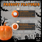 🎃✨Halloween Pumpkins Twinkle Lamp