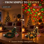 ❤️HD USB Christmas Tree Projector Light