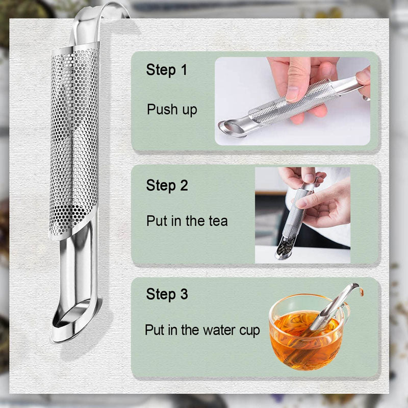 Reusable Stainless Steel Tea Infuser – Perfect Tea Preparation