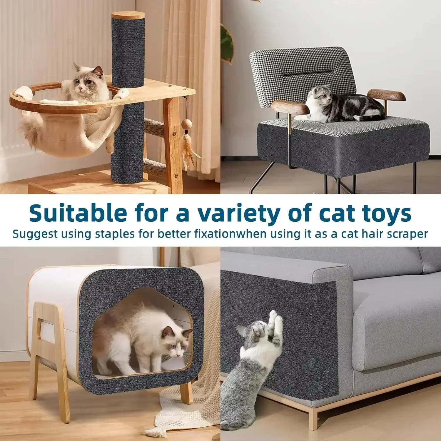 Anti-Scratch Cat Sofa Mat