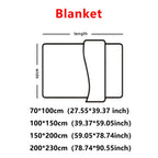 Cozy Striped Throw Blanket