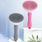 Self-Cleaning Pet Slicker Brush