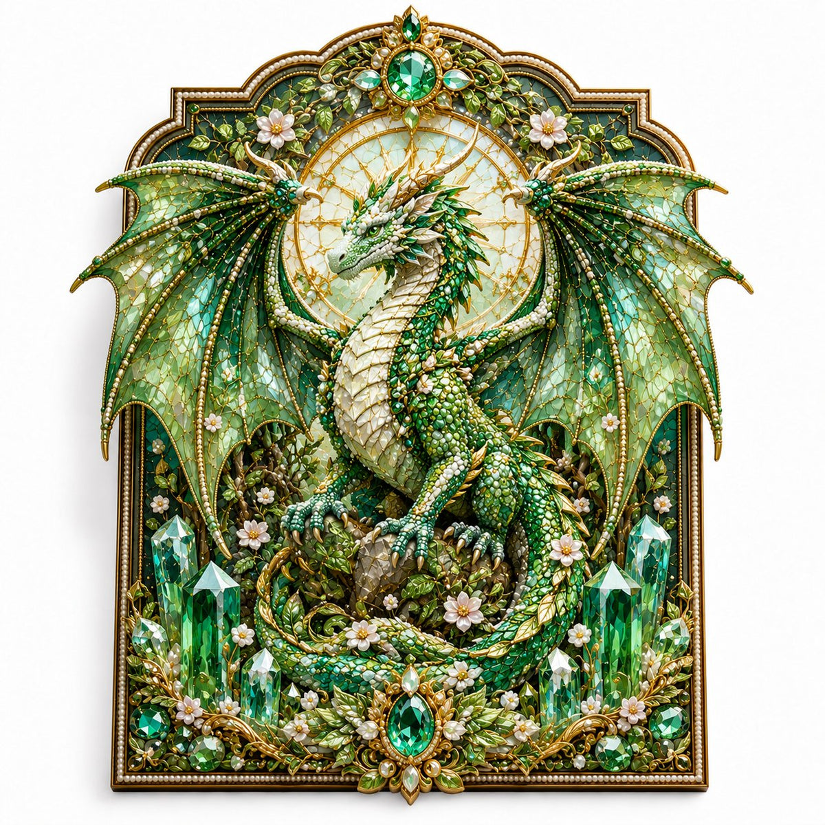 3D Layered Dragon Diamond Painting Kit
