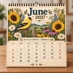 2027 Birds Of America Wall Calendar