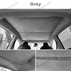 Wholesale Alcantara Split Nano Ice Crystal Glass Roof Sunshade for Tesla Model Y Juniper 2025+（28 Sets）