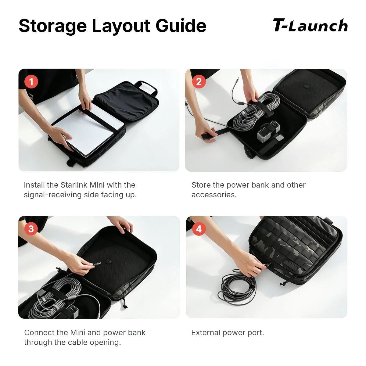 Starlink Mini On-the-Go Travel Carrying Bag