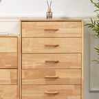 Soft Modern Solid Wood Curved Arch Cabinet Pulls