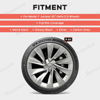 1Replacement Helix 2.0 Style Wheels Cover Hubcap for Tesla 2025+ Model Y Juniper 20'' Helix 2.0 Wheels  (1 Pc)