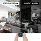 Miroken | 1080P Wireless WiFi Security Camera | Weather-Resistant, App-Controlled & Ideal for Indoor and Outdoor Surveillance | Small Closed Circuit Camera