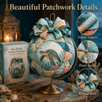 Beginner-Friendly DIY Ocean Treasures Patchwork Ornament Kit Collection