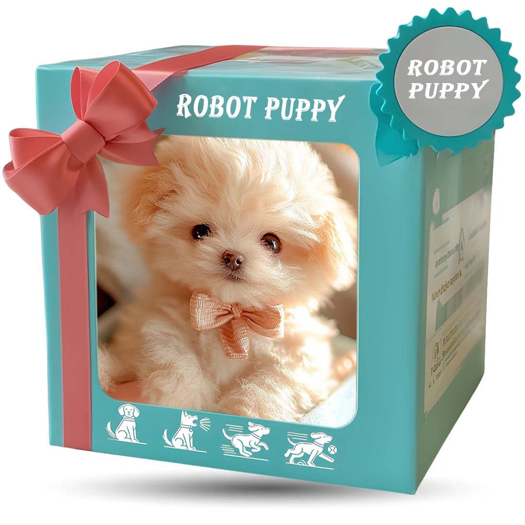 Miroken | Interactive Plush Dog with Realistic Movements – For Children & Seniors