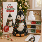 Animal-Themed Beaded Christmas Tree DIY Kit