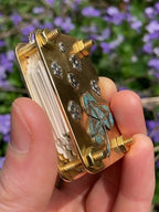 Miroken | Mini Flower Press | Compact Botanical Keepsake Maker | Portable Craft Tool