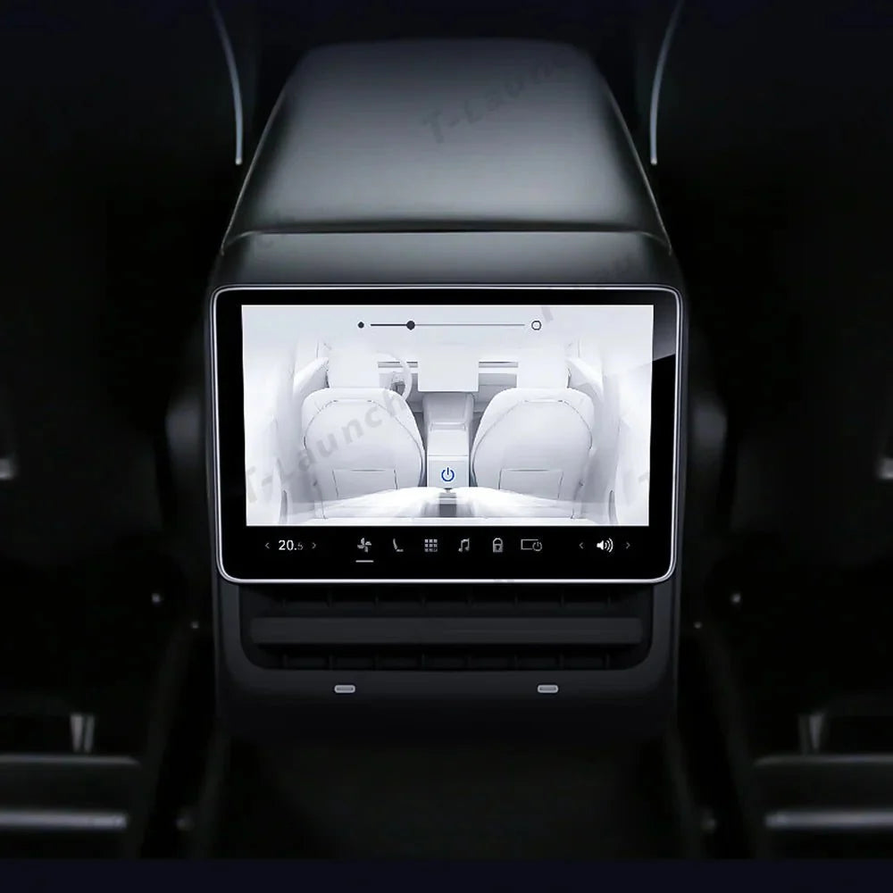 8-Inch IPS Android Rear Entertainment Display for Tesla Model 3 (2020-2023) / Model Y (2020-2024)