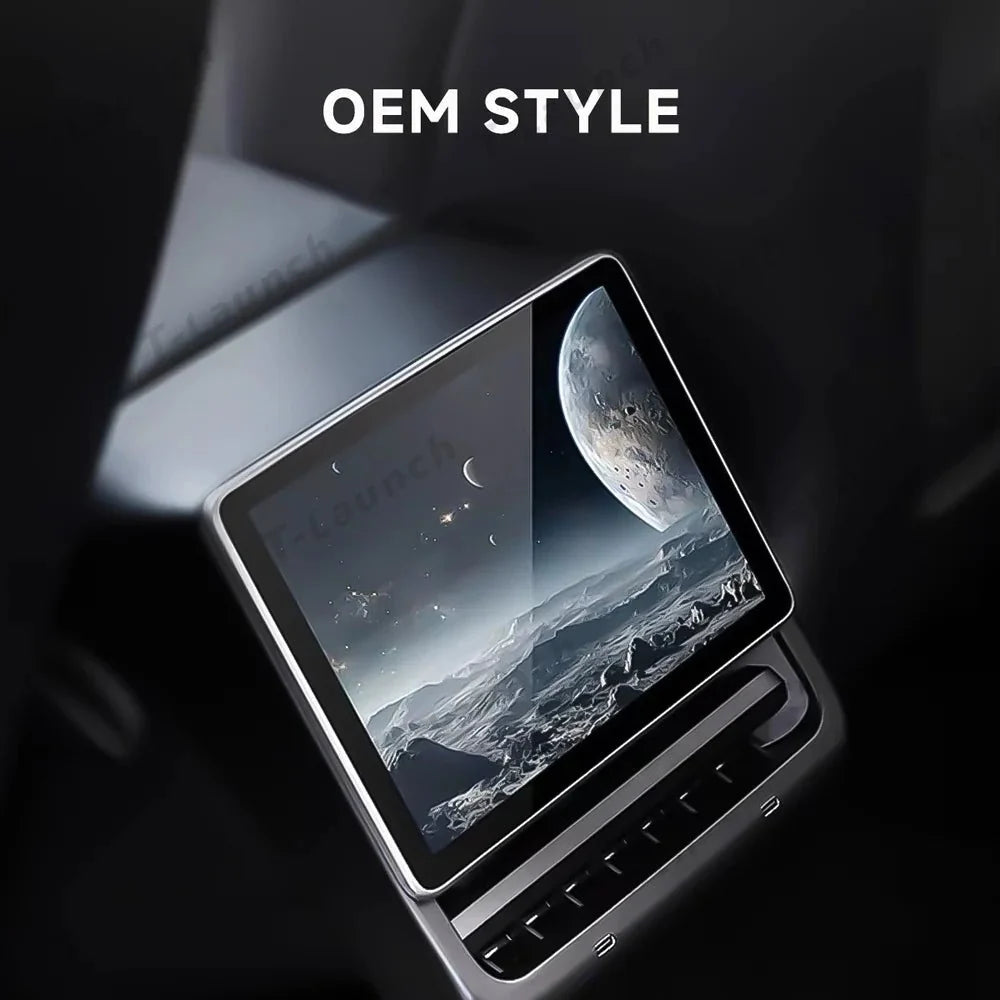 8-Inch IPS Android Rear Entertainment Display for Tesla Model 3 (2020-2023) / Model Y (2020-2024)
