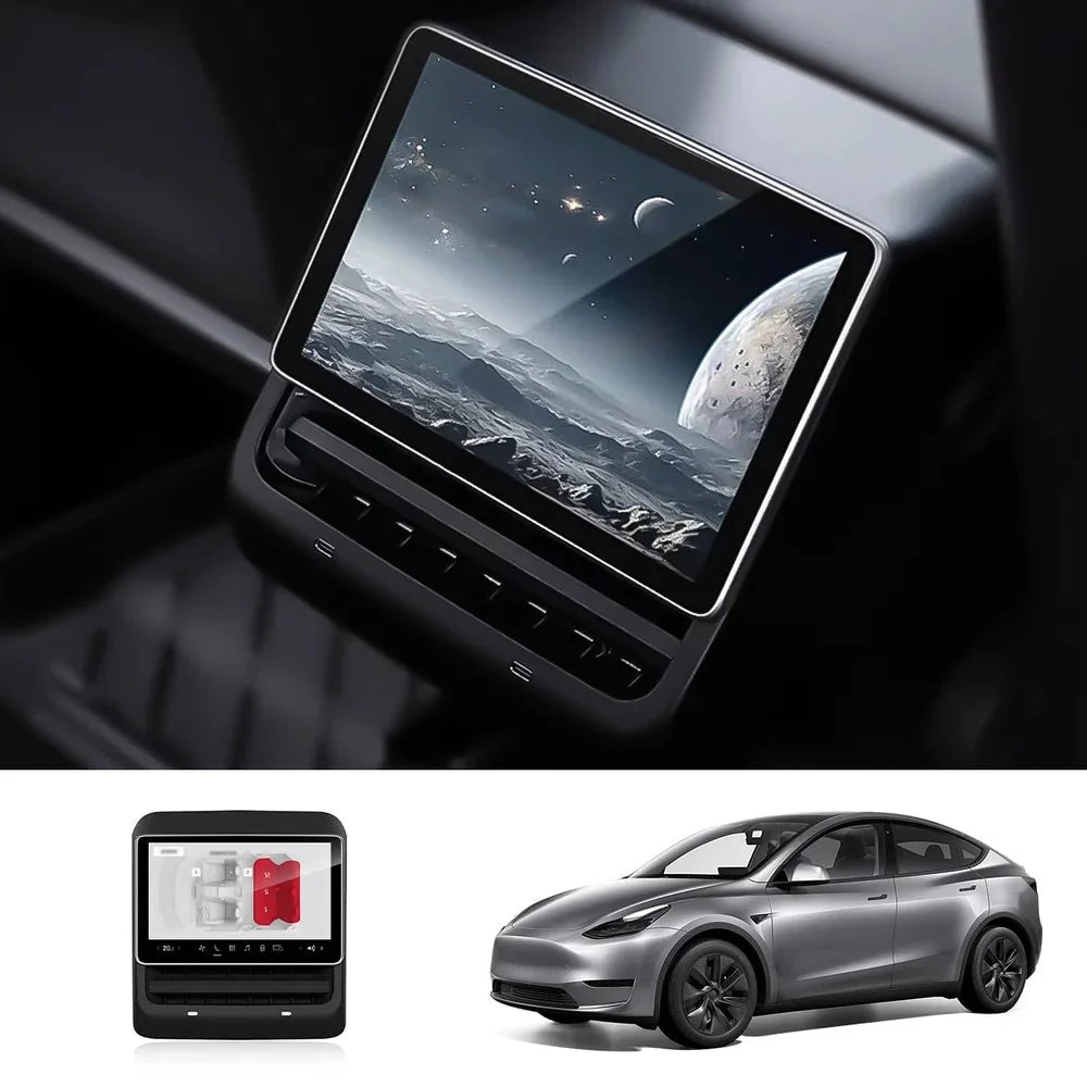 8-Inch IPS Android Rear Entertainment Display for Tesla Model 3 (2020-2023) / Model Y (2020-2024)
