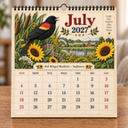 2027 Birds Of America Wall Calendar