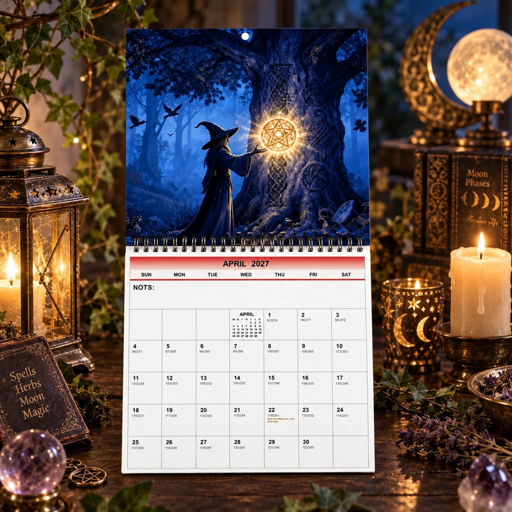 Witches’ Calendar 2027 Wall Calendar