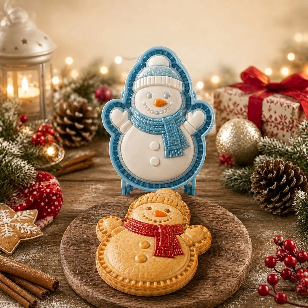 9-Design Christmas Mini Pie Mold Collection