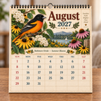 2027 Birds Of America Wall Calendar