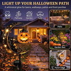 🌙 Solar-Powered Black Cat Garden Stake Light