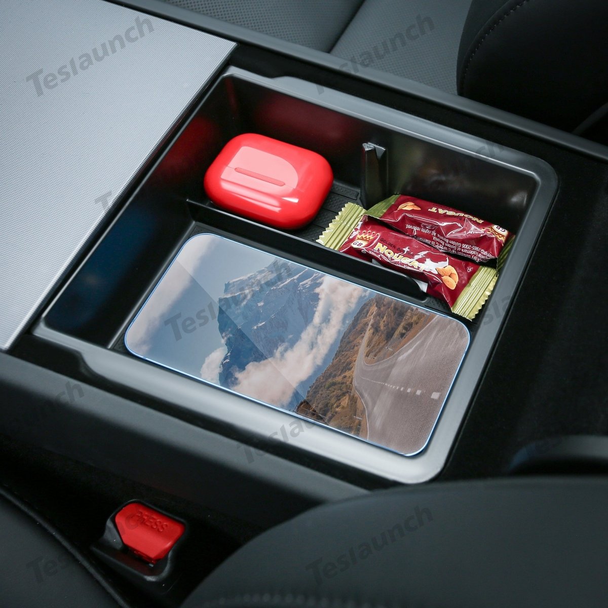 2024+ Model 3 Highland Center Console & Armrest Storage Box for Tesla