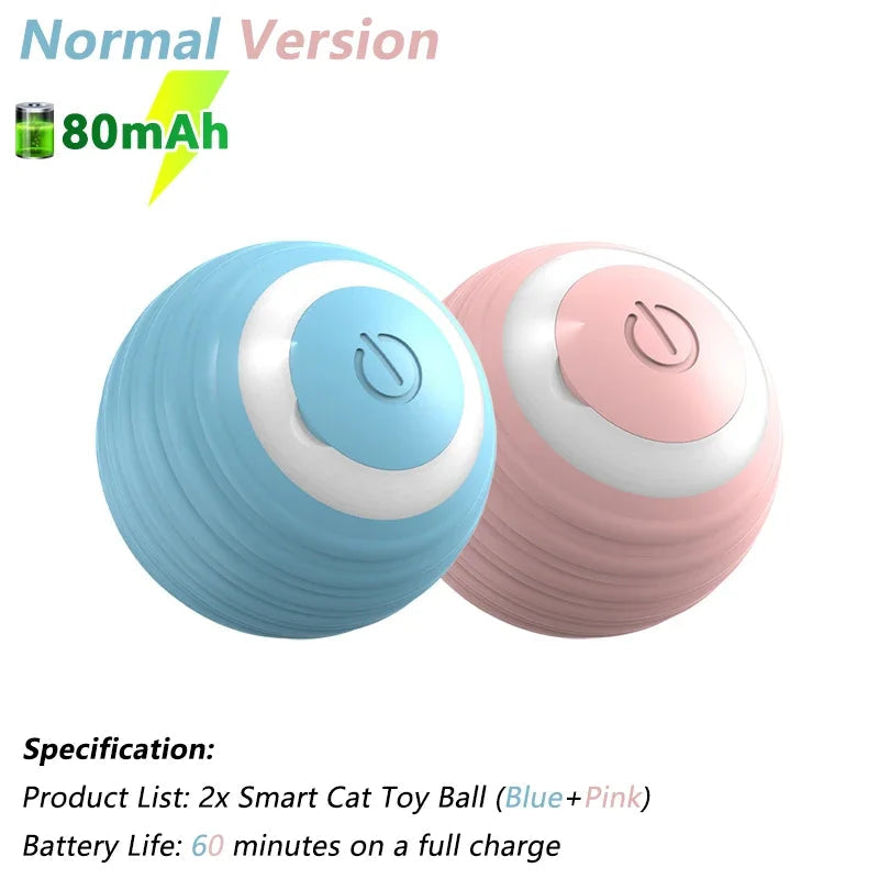 Smart Rolling Ball Cat Toy