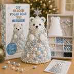 Animal-Themed Beaded Christmas Tree DIY Kit