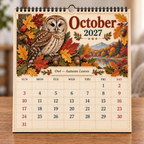 2027 Birds Of America Wall Calendar