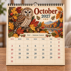 2027 Birds Of America Wall Calendar