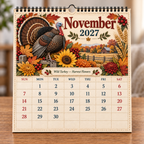 2027 Birds Of America Wall Calendar