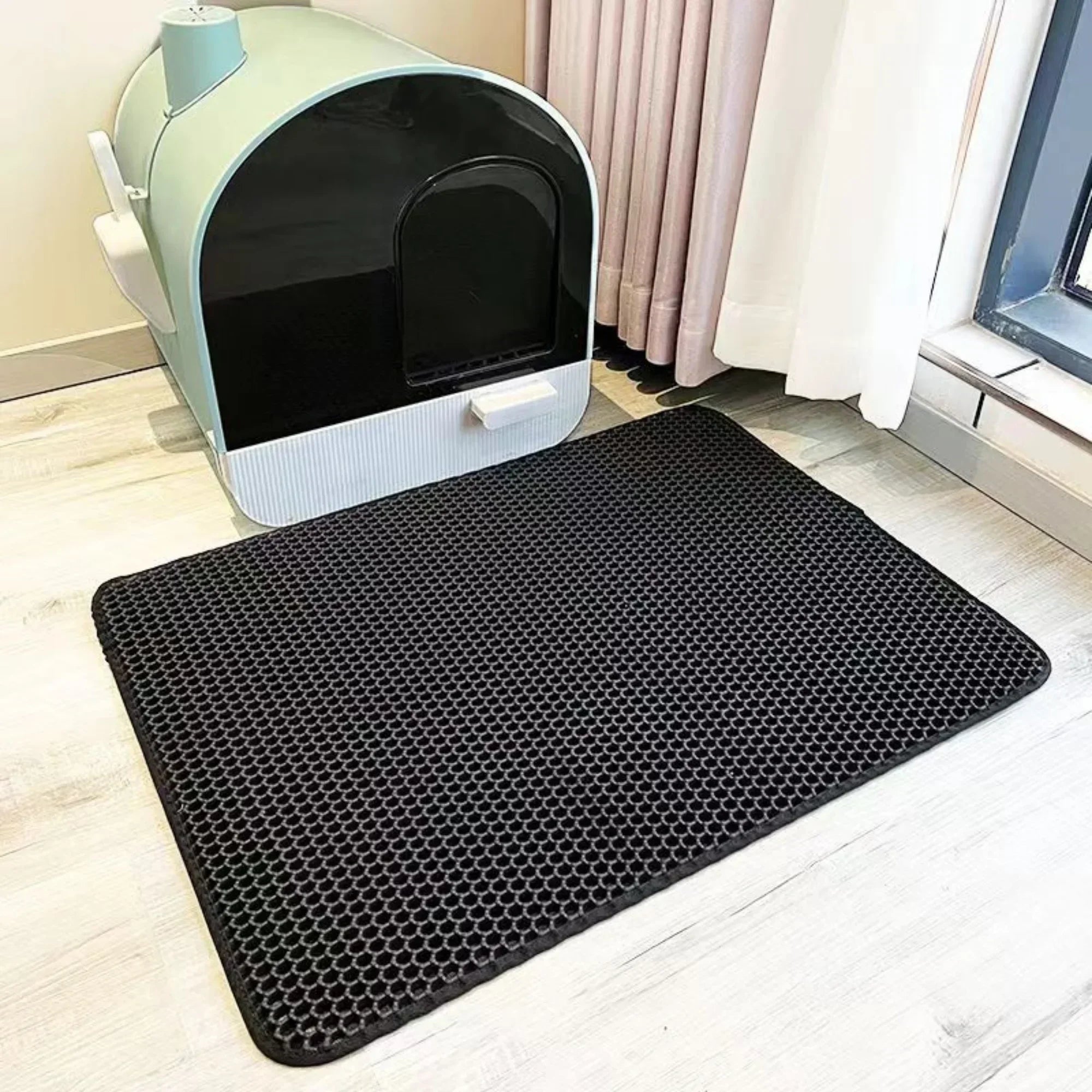 Miroken Extra-Large Heavy-Duty Cat Litter Mat