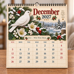 2027 Birds Of America Wall Calendar