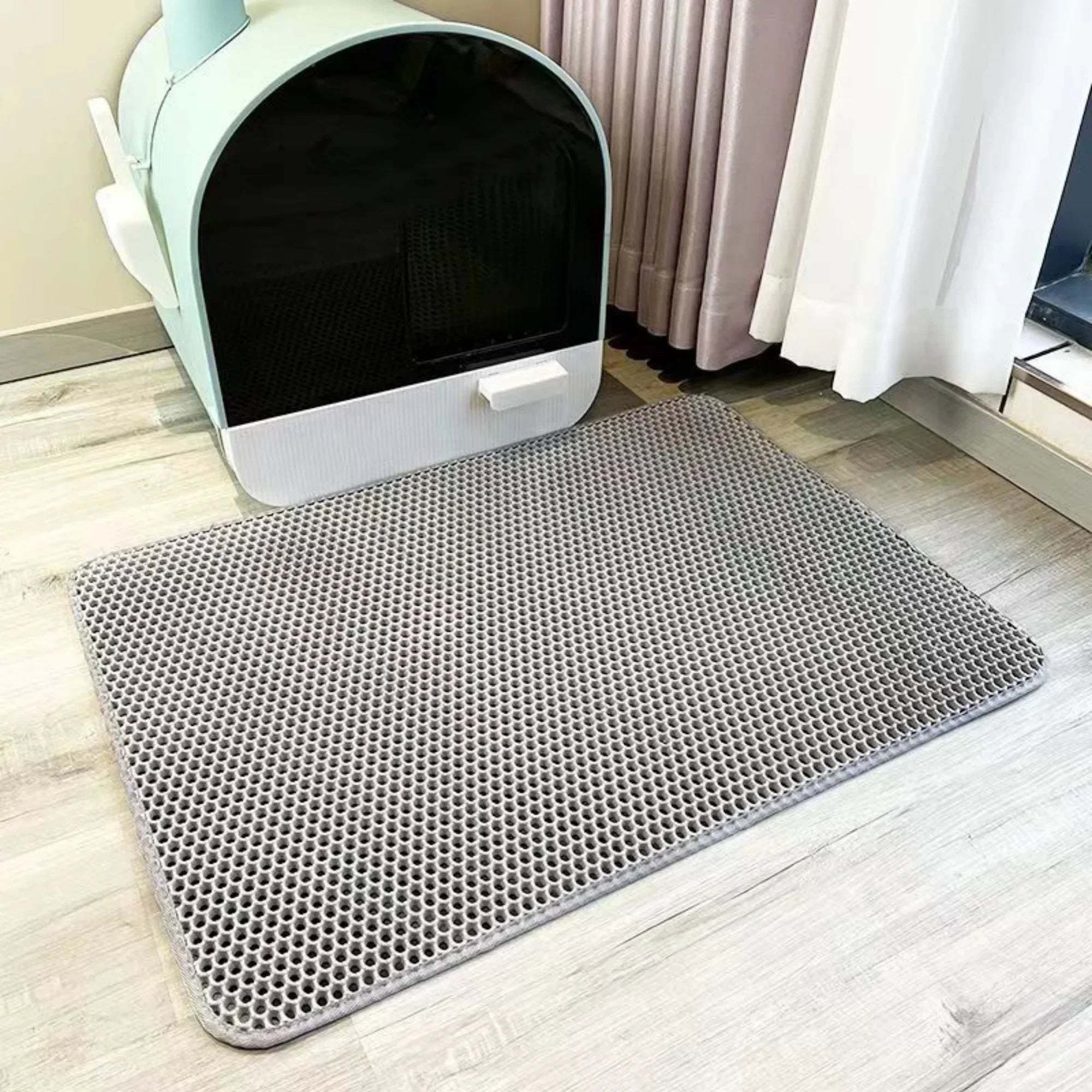 Miroken Extra-Large Heavy-Duty Cat Litter Mat