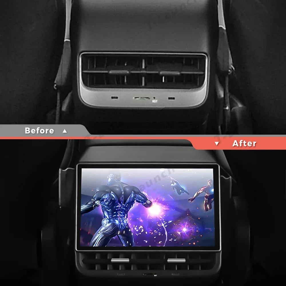 8.66-inch Large Rear Smart Display for Tesla Model 3 (2017-2023) / Model Y (2020-2024)
