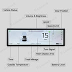 8.8-inch Touch Instrument Cluster Display Upgrade for Tesla Model 3 / Model Y (2017-2026)