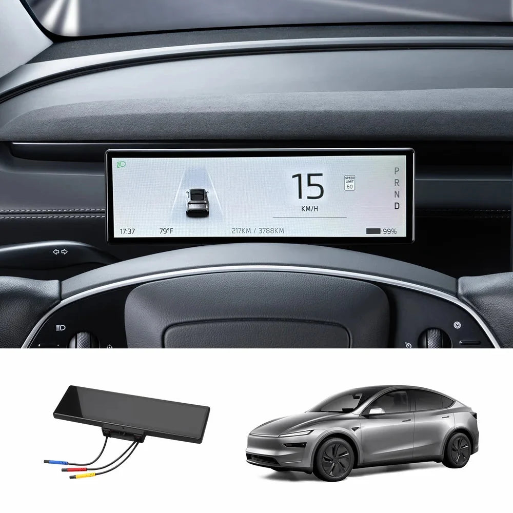 8.8-inch Touch Instrument Cluster Display Upgrade for Tesla Model 3 / Model Y (2017-2026)