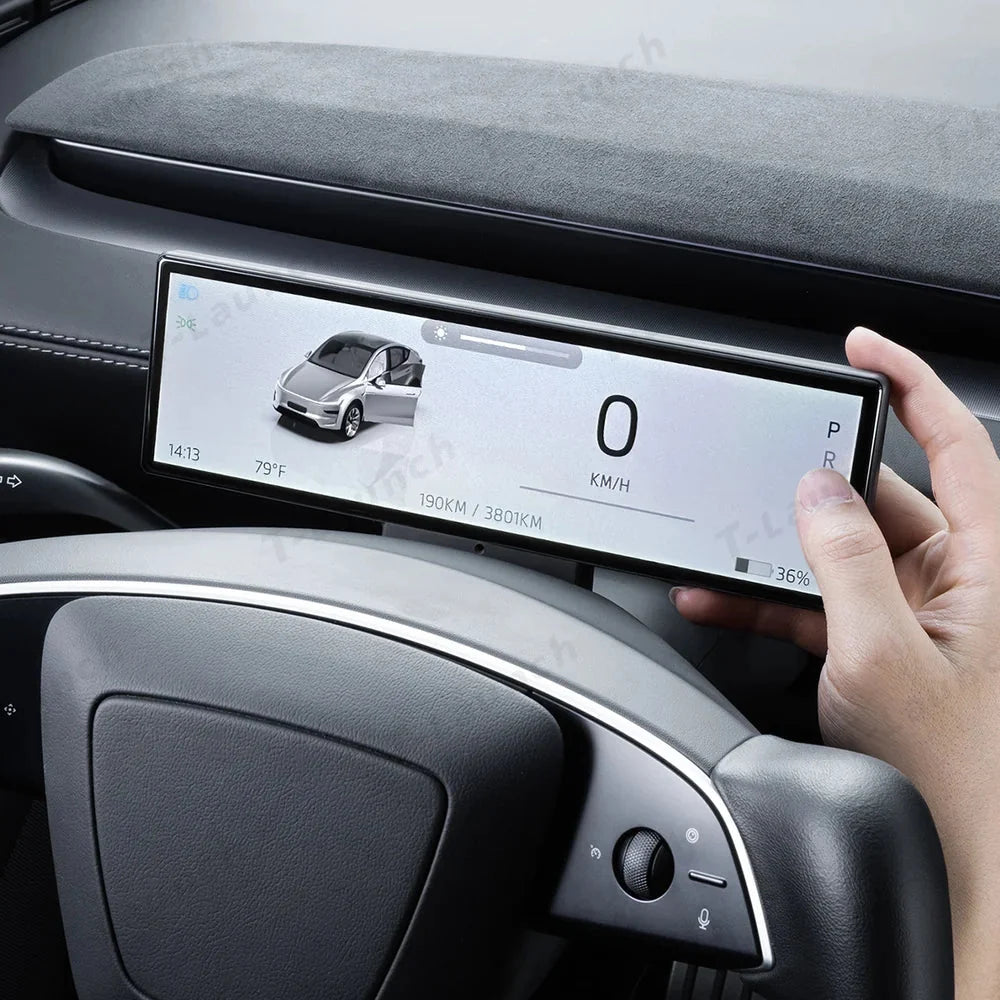 8.8-inch Touch Instrument Cluster Display Upgrade for Tesla Model 3 / Model Y (2017-2026)