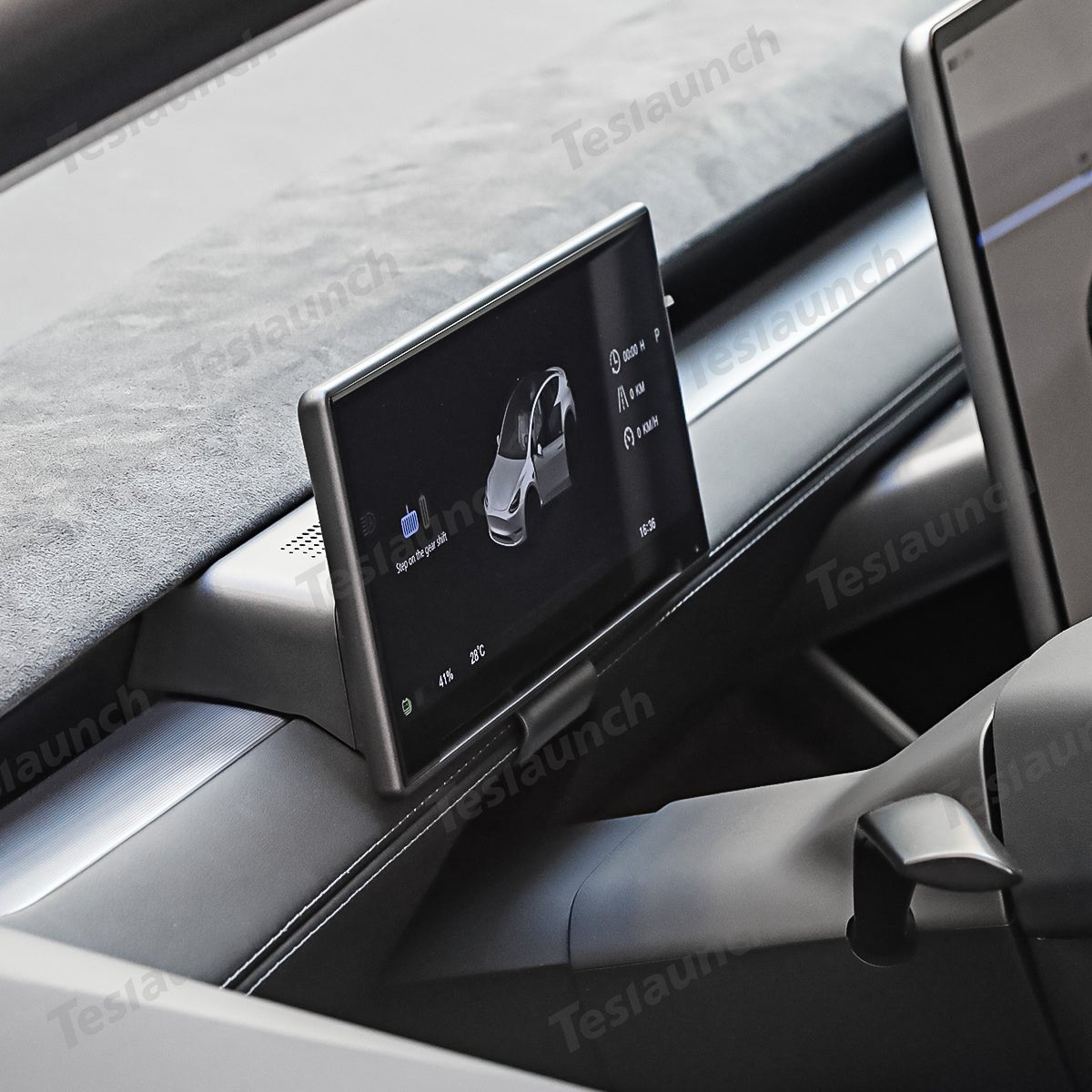 8.9'' Wireless CarPlay & Android Auto HUD for Tesla Model 3 Highland / Model Y Juniper