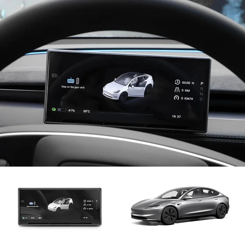 8.9'' Wireless CarPlay & Android Auto HUD for Tesla Model 3 Highland / Model Y Juniper