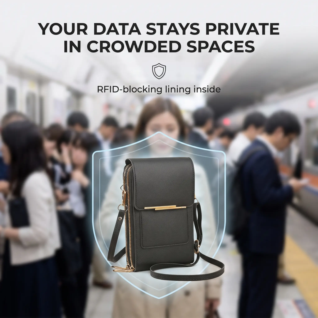 RFID Anti-Theft Phone Wallet Miroken
