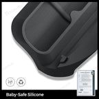 Multi-Function Steering Wheel Phone Mount & Glasses Holder for Tesla Model Y Juniper 2025+