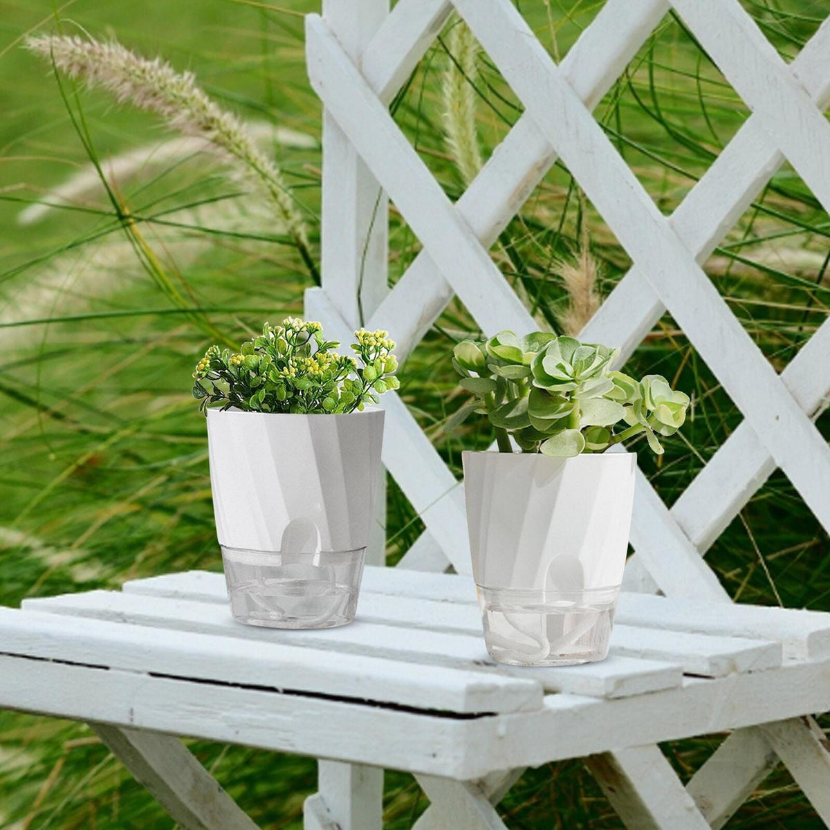 Self Watering Planter for Easy Plant Care