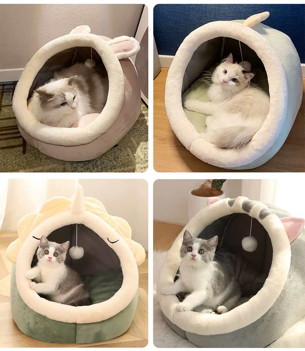 Deep Sleep Cave Cat Bed